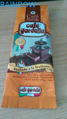 บรรจุภัณฑ์ถุงพลาสติกพิมพ์แบบกำหนดเอง, บรรจุภัณฑ์เมล็ดกาแฟซิป