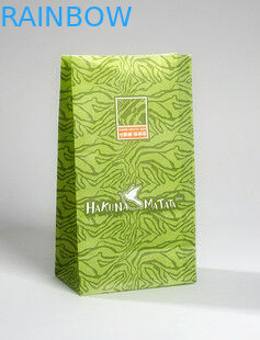 ด้ามจับถุงกระดาษแบบกำหนดเองสำหรับหน้าต่างบรรจุภัณฑ์ขนมปัง