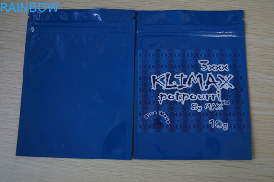 ถุงธูปสมุนไพรพลาสติก 10 กรัม Blue Wave 3xxx KLIMAX พอร์ปูร์รี