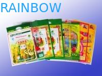 ถุงพลาสติกลามิเนตซีล 3 ด้านบรรจุภัณฑ์การพิมพ์แบบพลัมสดใส