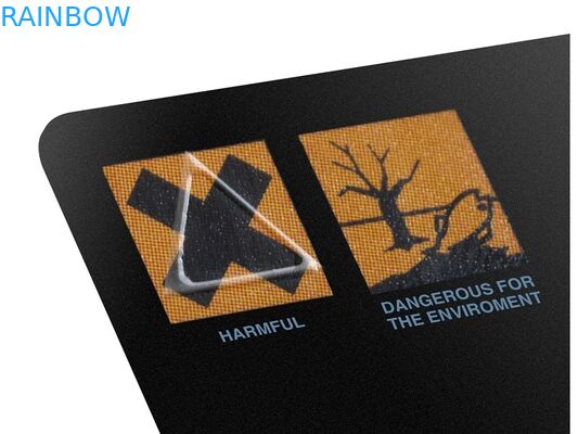 Blindman / Stickers Shrink Wrap Sleeves รีไซเคิลได้ขนาดเล็กใส