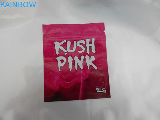 ถุงพลาสติก Zip ธูปสมุนไพร 2.5g Pink KUSH Blend Potpourri