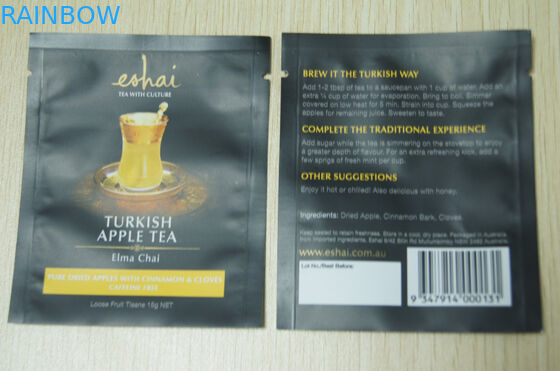 ถุงชาบรรจุภัณฑ์ขนาดเล็ก 10g / ถุงชาแบบด้านทันที