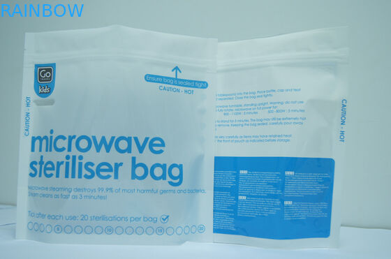 ถุงเก็บอาหารสูญญากาศ Stand Up Blue / ถุงบรรจุสูญญากาศไมโครเวฟสำหรับอาหาร