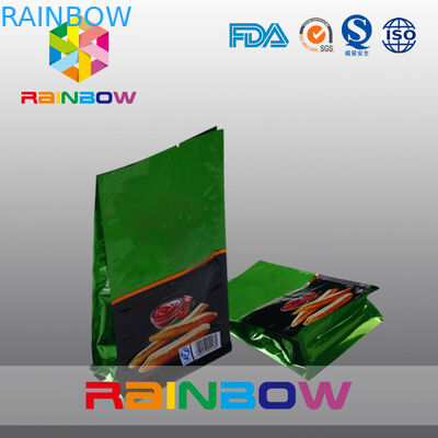 กระเป๋าขนมขบเคี้ยวผนึกก้นแบนพร้อมรูปการ์ตูนสำหรับเด็ก