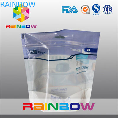 Resealble อุปกรณ์การแพทย์ / เครื่อง / เครื่องมือบรรจุภัณฑ์ถุงฟอยล์ที่มีโลโก้ที่กำหนดเอง