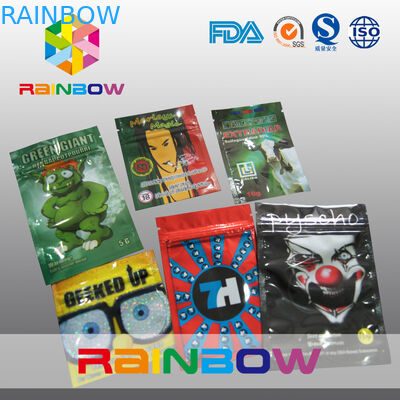 บรรจุภัณฑ์ธูปสมุนไพรสามด้านซีล / ถุงซิปโป๊ะ