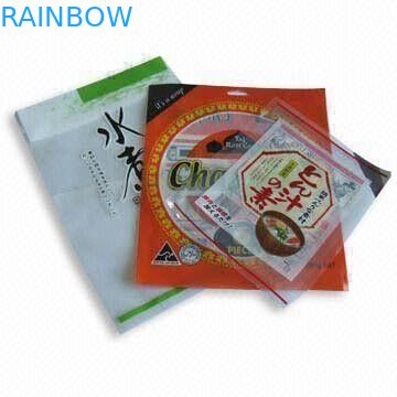 ถุงอาหารสูญญากาศ / ถุงอาหารพลาสติก PE อาหารอุณหภูมิสูงนึ่งกระเป๋าโต้