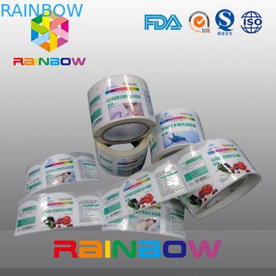 ตราความร้อนพิมพ์ฉลากหดแขน / PVC หดพลาสติก Lable เป่าขวด