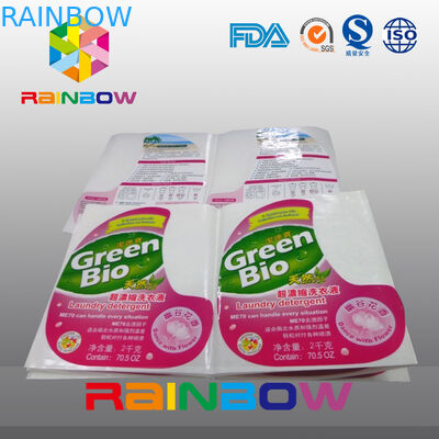 สติ๊กเกอร์กันน้ำสำหรับขวดพลาสติกฉลากกาวตนเองสำหรับขวดน้ำยาซักผ้า