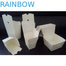 ใช้ครั้งเดียวกล่องกระดาษสำหรับบรรจุภัณฑ์ก๋วยเตี๋ยวกล่องกระดาษสำหรับอาหารจีน