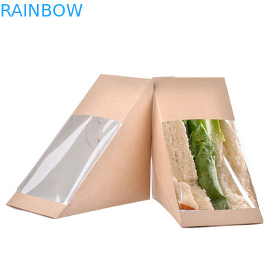 กล่องไก่ข้าวโพดคั่วรูปทรงปิรามิด, กล่องกระดาษใช้แล้วทิ้งสำหรับ Sanwhiches