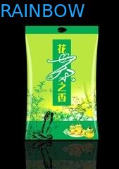 ด้านบรรจุภัณฑ์ชาเป้าเสื้อกางเกงถุงอลูมิเนียมฟอยล์, กาแฟกระป๋องสีเขียวผูกเน็คไท