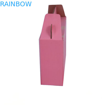 ปิดกล่องของขวัญอัตโนมัติบรรจุภัณฑ์กล่องกระดาษลูกฟูกกล่องหน้าต่าง