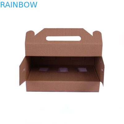 ปิดกล่องของขวัญอัตโนมัติบรรจุภัณฑ์กล่องกระดาษลูกฟูกกล่องหน้าต่าง