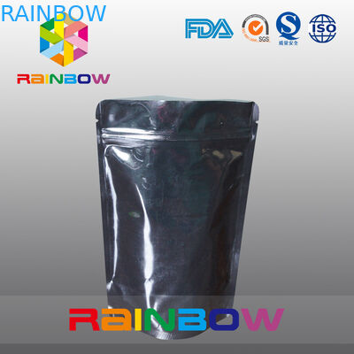บรรจุภัณฑ์อลูมิเนียมฟอยล์พิมพ์แบบกำหนดเองสำหรับบรรจุผงโปรตีน
