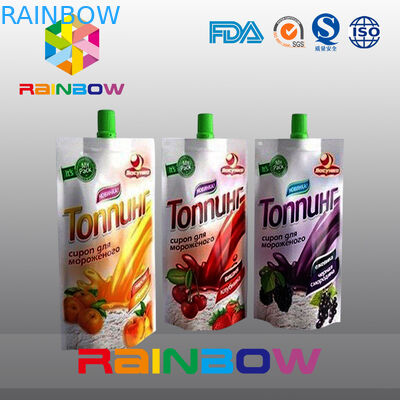 140ml 200ml Re-Sequeezed Baby Food Spout Pouch พร้อมซิปคู่