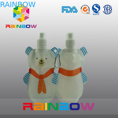 140ml 200ml Re-Sequeezed Baby Food Spout Pouch พร้อมซิปคู่