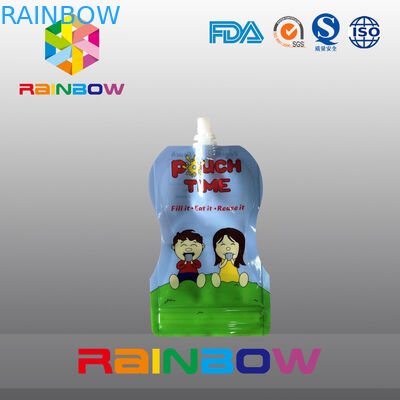 140ml 200ml Re-Sequeezed Baby Food Spout Pouch พร้อมซิปคู่