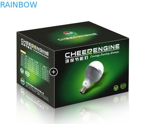 กล่องบรรจุภัณฑ์กระดาษหลอดไฟ Led ที่เป็นมิตรกับสิ่งแวดล้อมพร้อมพิมพ์โลโก้ที่กำหนดเอง