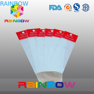 ถุงหัว OPP แดง, ถุงกระดาษแก้วพิมพ์, ถุงพลาสติกแบบเรียบ