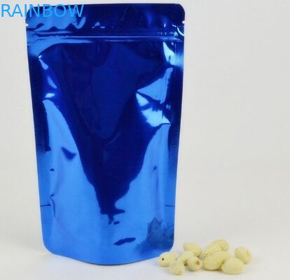 ถุงอลูมิเนียมฟอยล์ Ziplock ธรรมดา / ถุงบรรจุฟอยล์