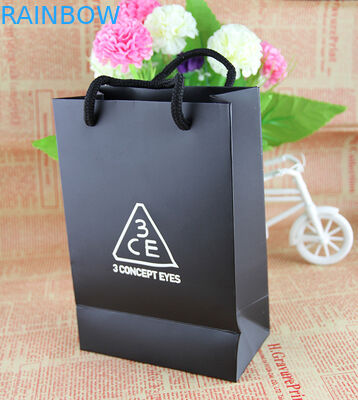 ถุงกระดาษคราฟท์สีเขียวออกแบบเองพร้อมถุงบรรจุชาที่จับฝ้าย