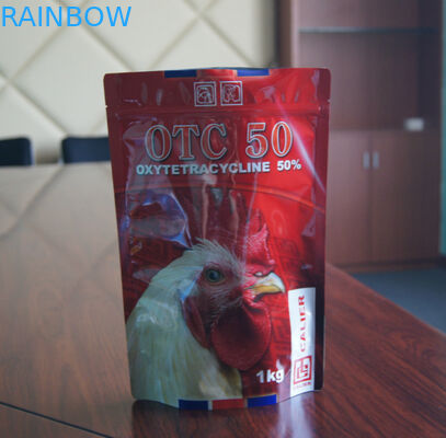 พิมพ์ถุงอาหารสัตว์เลี้ยงแบบกำหนดเอง / ยืนขึ้นถุงบรรจุภัณฑ์อาหารสัตว์เลี้ยงด้วย Ziplock
