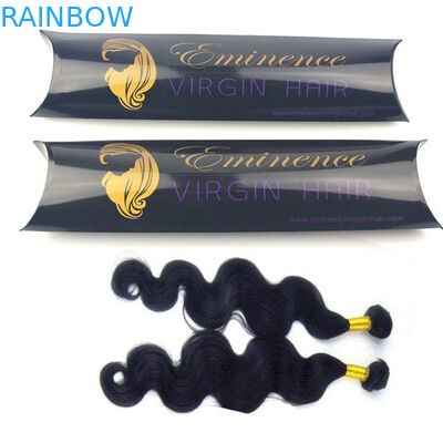 บรรจุภัณฑ์กล่องกระดาษต่อผมพร้อมหน้าต่างใสกล่องกระดาษต่อผม