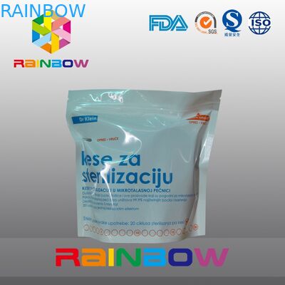 อาหารเกรดยืนตนเอง Ziplock ถุงพลาสติกบรรจุภัณฑ์ถุงโต้