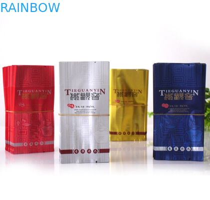 กราเวียร์พิมพ์ด้านเป้าเสื้อกางเกงฟอยล์ถุงบรรจุภัณฑ์ชาจีน 10 กรัม 12 กรัม