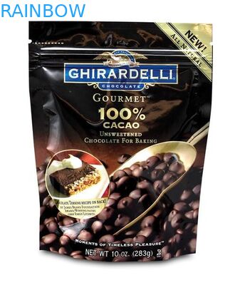 ถุงพลาสติกรีไซเคิลบรรจุภัณฑ์ถุงกาแฟบรรจุ 10 ออนซ์พร้อมวาล์วและ Ziplock