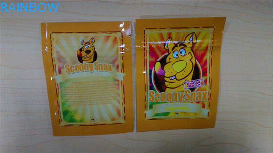 ถุงบรรจุภัณฑ์สมุนไพร Scooby Snax 4g ถุง Scooby Snax Green Apple / Hypnotic Bags