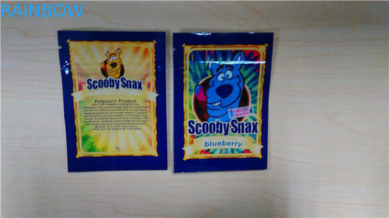 4 กรัม 6 กรัม 10 กรัม Scooby Snax เครื่องเทศซิปขนาดเล็กเครื่องเทศถุงธูปสมุนไพร ODM ODM