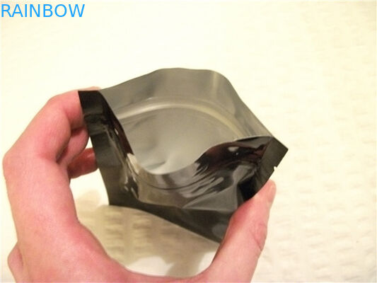 ถุง Ziplock Mylar ธรรมดาแบบไม่มีการเคลือบเงาขนาด 10 X 15 สำหรับบรรจุภัณฑ์แบบแคปซูลพร้อม Ziplock