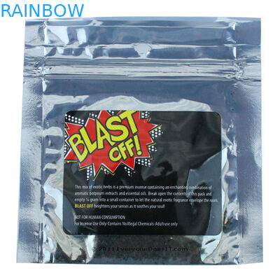 Reseach Chemical Powder / Pills Bag, ฟอยล์บรรจุถุงธูปสมุนไพรฟอยล์พิมพ์ฉลาก