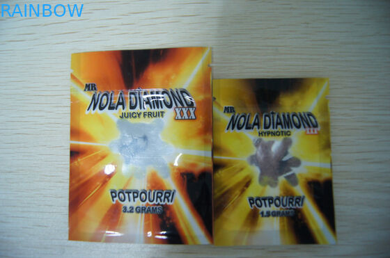 ถุงธูปสมุนไพรจากเยอรมันบรรจุถุง Ziplock / ถุงบุหงานิวซีแลนด์พร้อมไส้ยอดนิยม