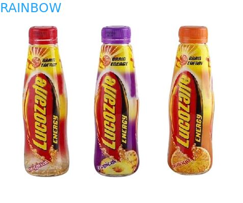 ฉลากร้อนหด PVC แขนสีสันสำหรับขวดเครื่องดื่มน้ำหมี