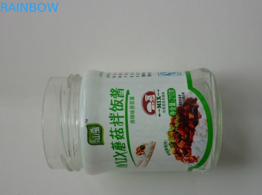 กันน้ำพีวีซีฉลากหดความร้อนสำหรับขวดซอสชีส Beancurd