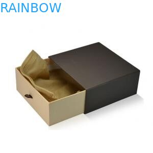 บรรจุภัณฑ์กล่องของขวัญกล่องกระดาษรีไซเคิลสีน้ำตาล