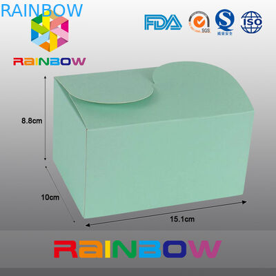 กล่องกระดาษคราฟท์สีเขียวสำหรับบรรจุภัณฑ์ของขวัญ, การพิมพ์ที่กำหนดเองและขนาด