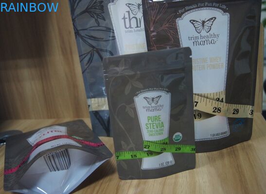 สัตว์เลี้ยง / PE รสแตกต่างน้ำตาล Doypack บรรจุภัณฑ์ถุงพลาสติกที่มีซิป