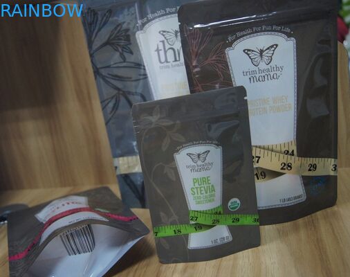 สัตว์เลี้ยง / PE รสแตกต่างน้ำตาล Doypack บรรจุภัณฑ์ถุงพลาสติกที่มีซิป