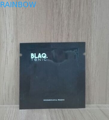 5 ซม. X 5 ซม. ด้ามจับถุงเล็กสีดำสำหรับบรรจุผงเครื่องเทศ