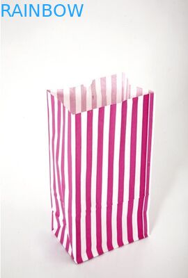 โลโก้ที่กำหนดเองถุงกระดาษคราฟท์ Take Away อาหารจานด่วน / ขนมปัง / กระเป๋าช้อปปิ้ง