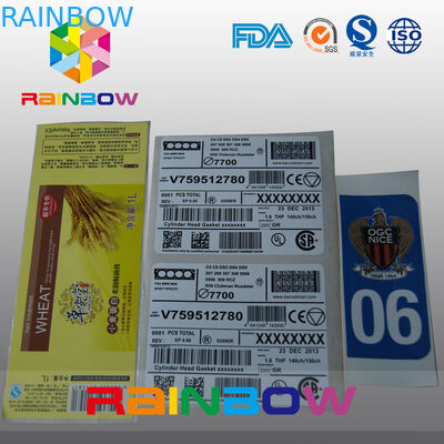 ที่กำหนดเองฉลากด่วน / สติ๊กเกอร์ฉลากหดแขนสำหรับกระเป๋า, กล่อง, การ์ด