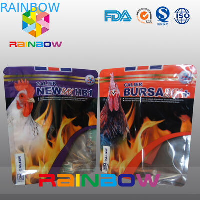 ยืนขึ้น Zpilock อาหารสัตว์เลี้ยงกระเป๋าอลูมิเนียมฟอยล์สัตว์ Tukey ถุงอาหาร