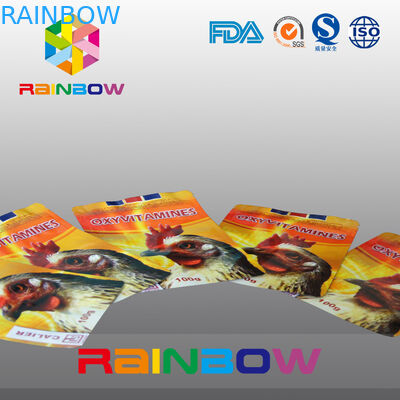 กระเป๋าอาหารสัตว์พิมพ์กราเวียร์มีซิป / ถุงอาหารสัตว์ผนึกได้