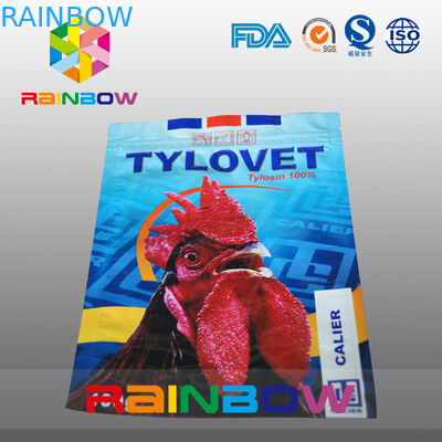 กระเป๋าอาหารสัตว์พิมพ์กราเวียร์มีซิป / ถุงอาหารสัตว์ผนึกได้