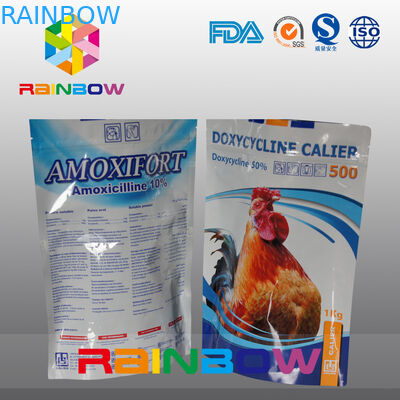 การประกันการค้าที่กำหนดเองยืนขึ้นสัตว์เลี้ยงตุรกีถุงบรรจุภัณฑ์อาหาร / กระเป๋าที่มีซิป